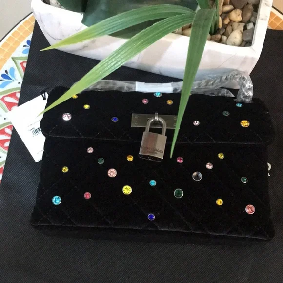 Kurt Geiger London Mini Brixton Shoulder Bag In Charcoal - - Picture 10 of 17